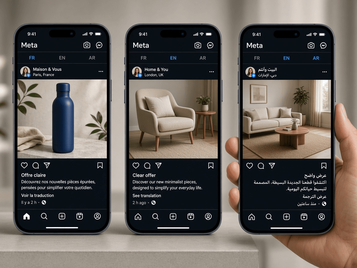 Campagnes ads et tableau de performance commerciale
